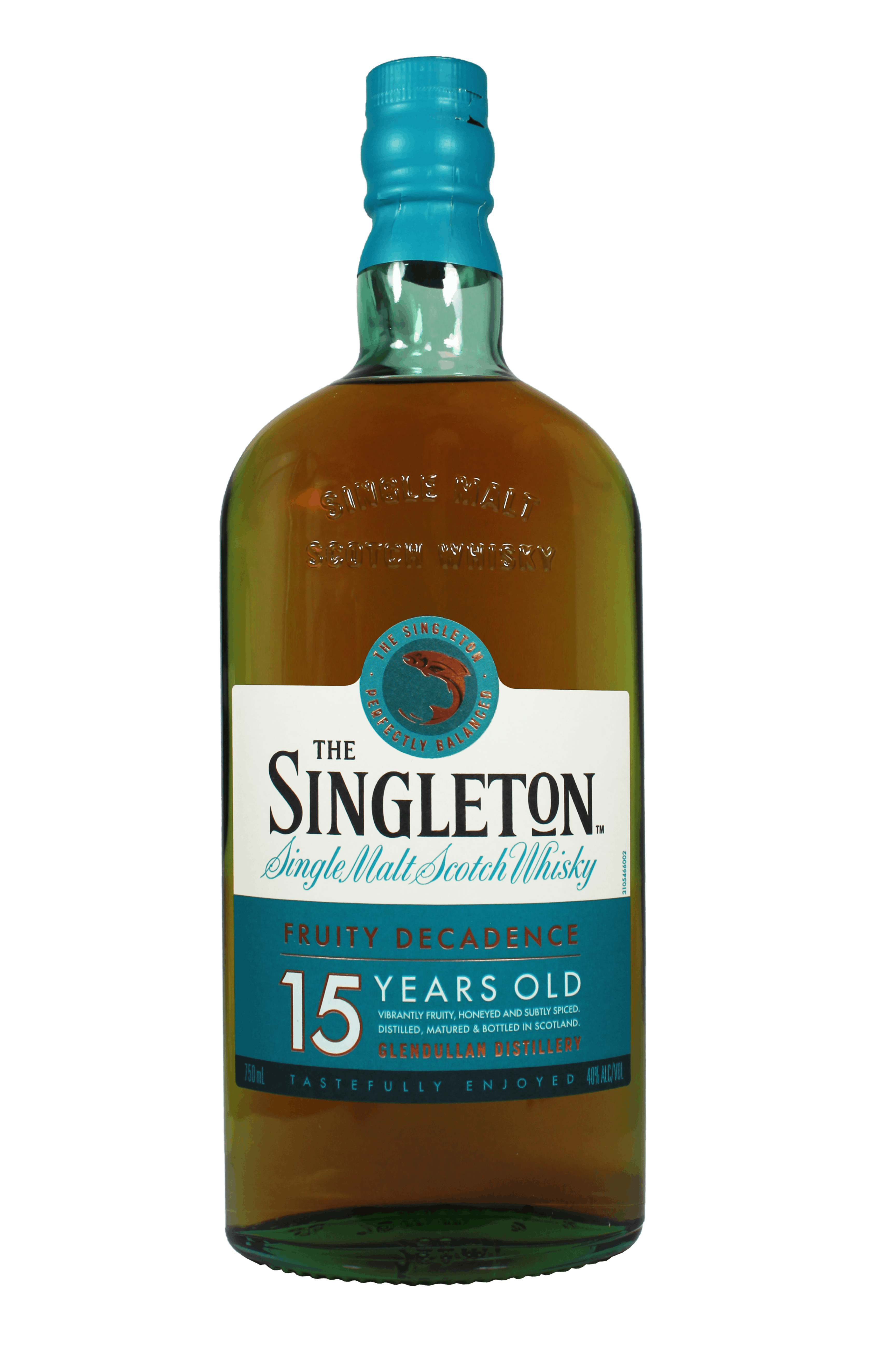 The Singleton Single Malt Scotch Whisky of Glendullan 15 year old 750ml