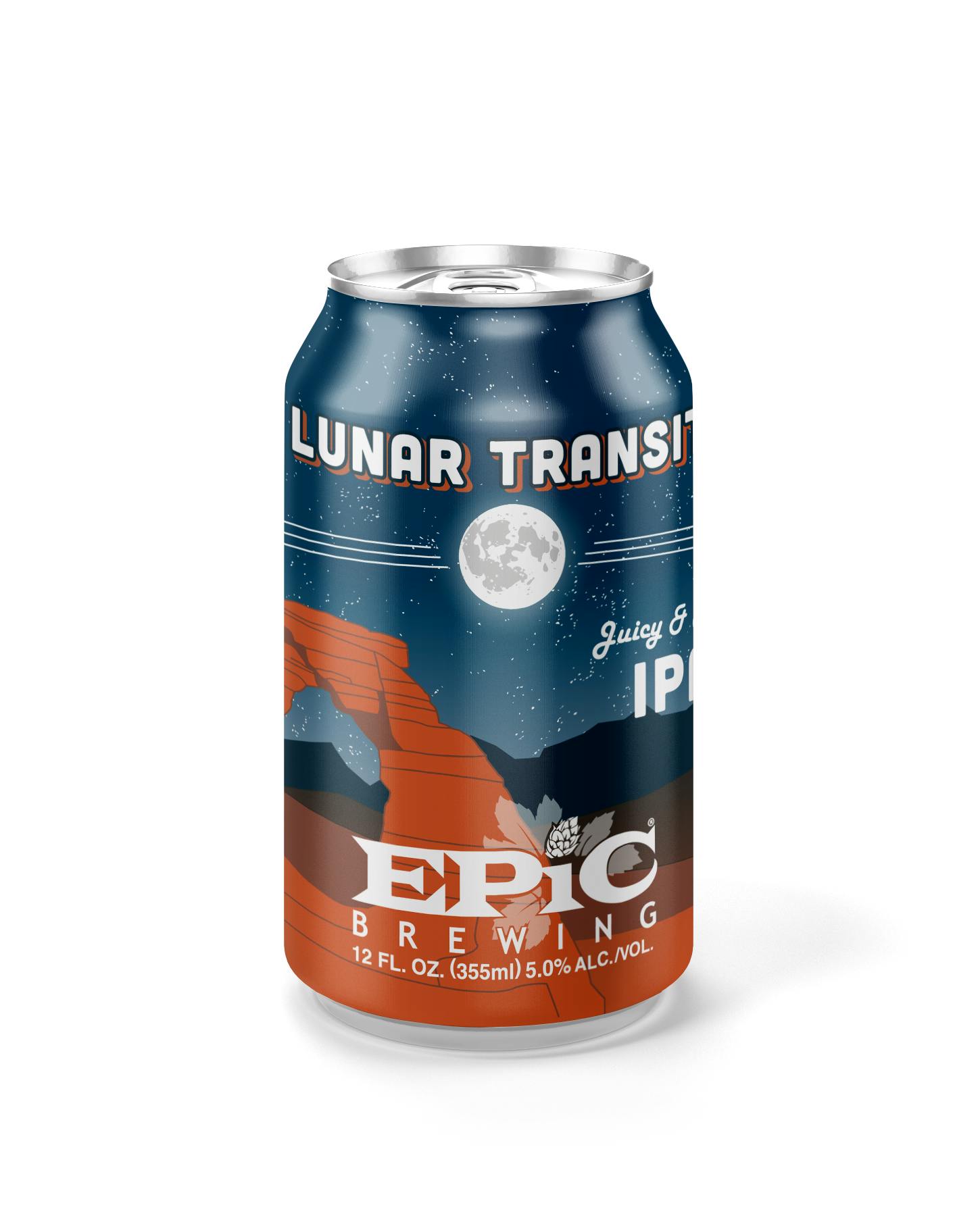 Epic Brewing Lunar Transit Hazy IPA pack 12 Can Argonaut