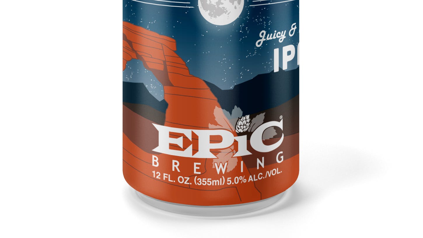 Epic Brewing Lunar Transit Hazy IPA pack 12 Can Argonaut