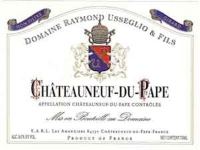 Domaine Raymond Usseglio Chateauneuf Du Pape Cuvee Girard 18 Domaine Franey Domaine Raymond Usseglio Chateauneuf Du Pape Cuvee Girard 18 Domaine Franey