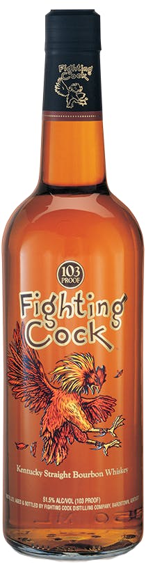 Fighting Cock Kentucky Straight Bourbon Whiskey 6 year old