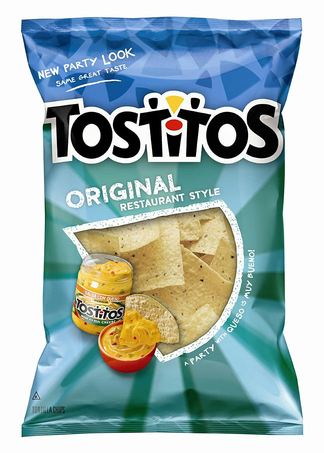 Tostitos Tortilla Chips, Original, Restaurant Style - 12 oz