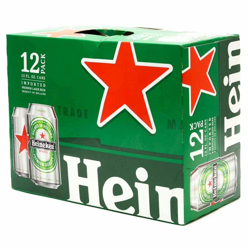 Heineken Lager 12 pack 12 oz. Can Allendale Wine Shoppe