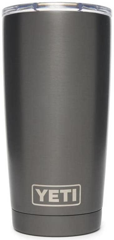 YETI Rambler 20 oz. Insulated Tumbler Graphite with Magslider Lid NEW
