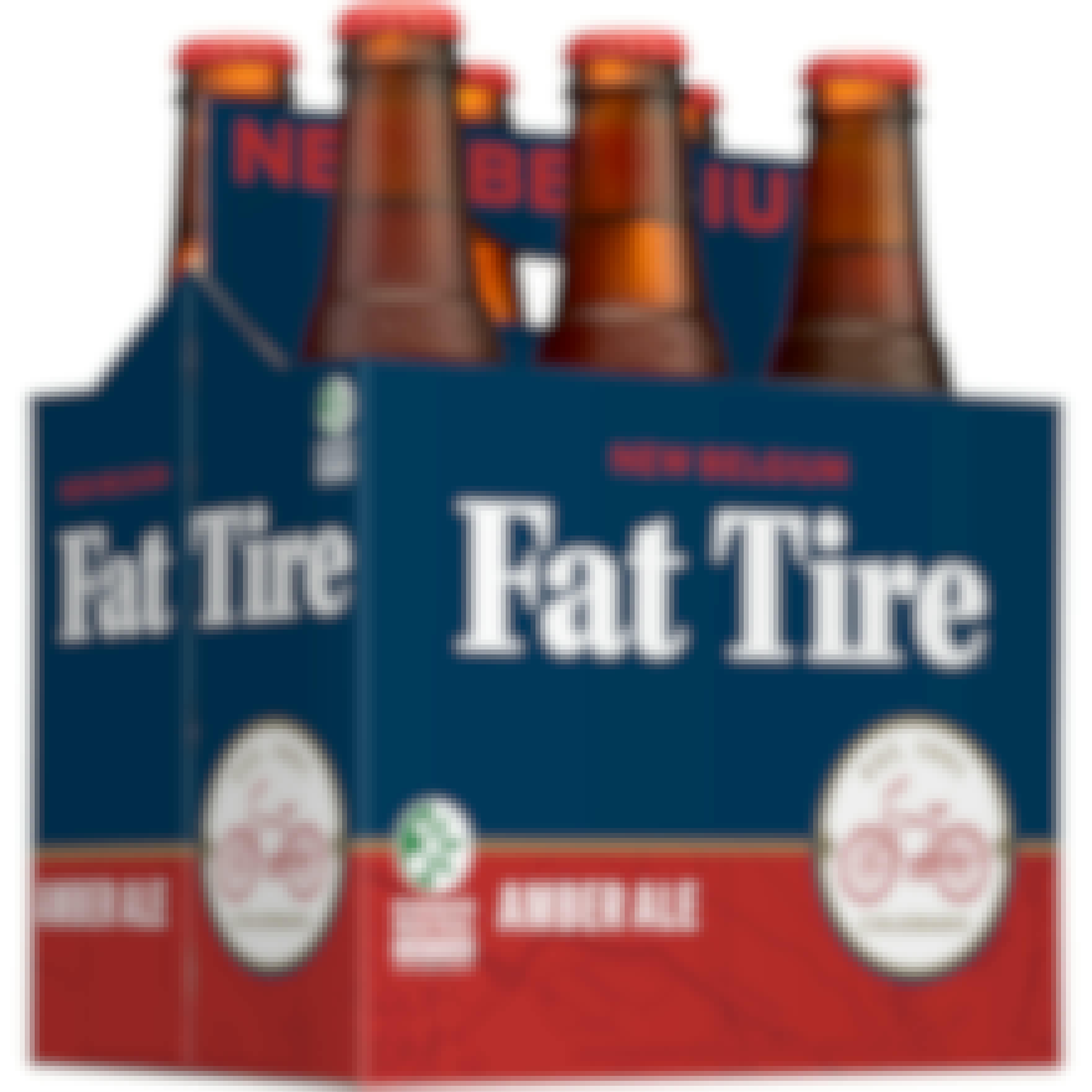 New Belgium Fat Tire Amber Ale 6 pack Bottle