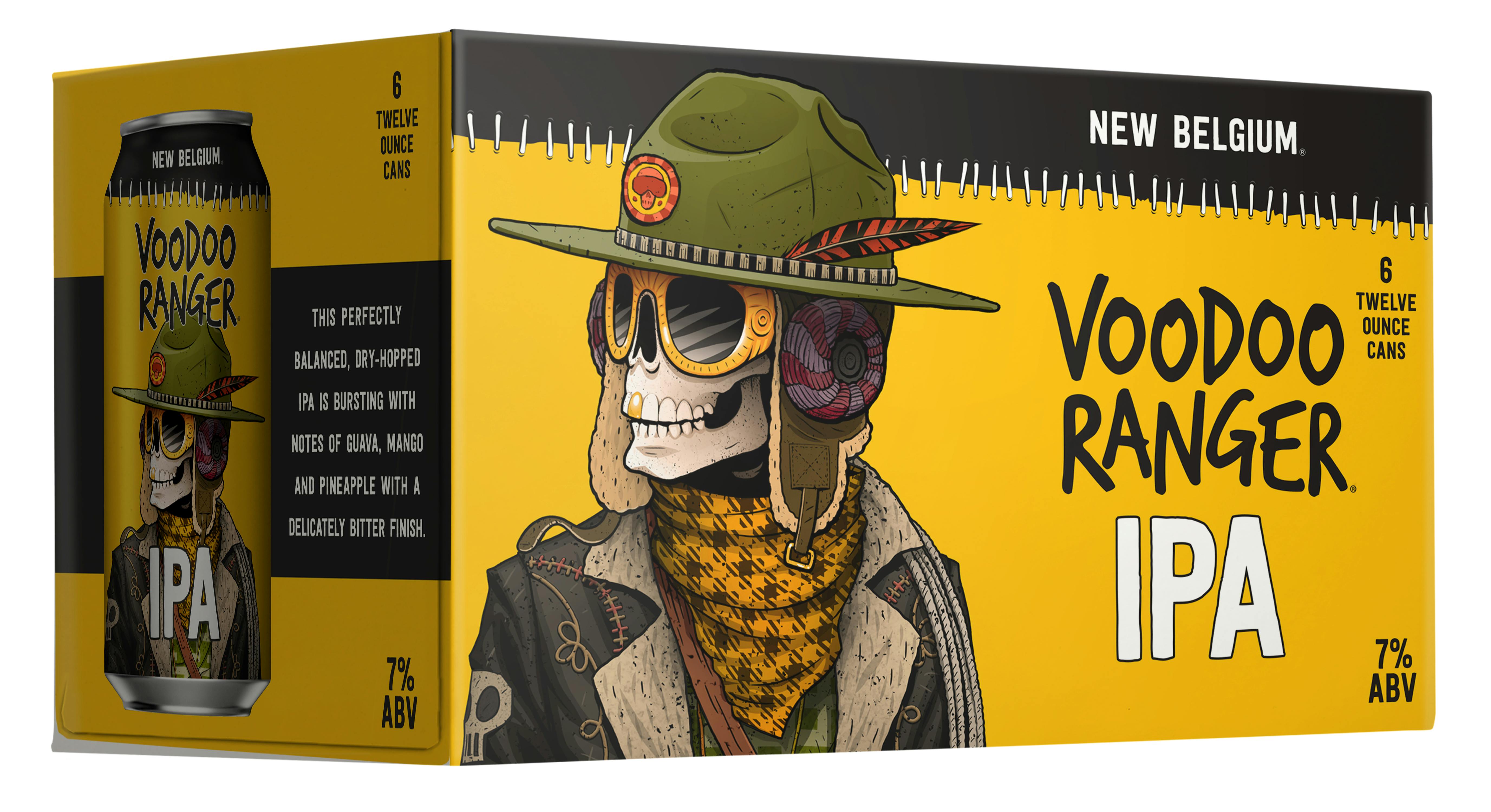 New Belgium Voodoo Ranger IPA 6 pack 12 oz. Can - Vine Republic