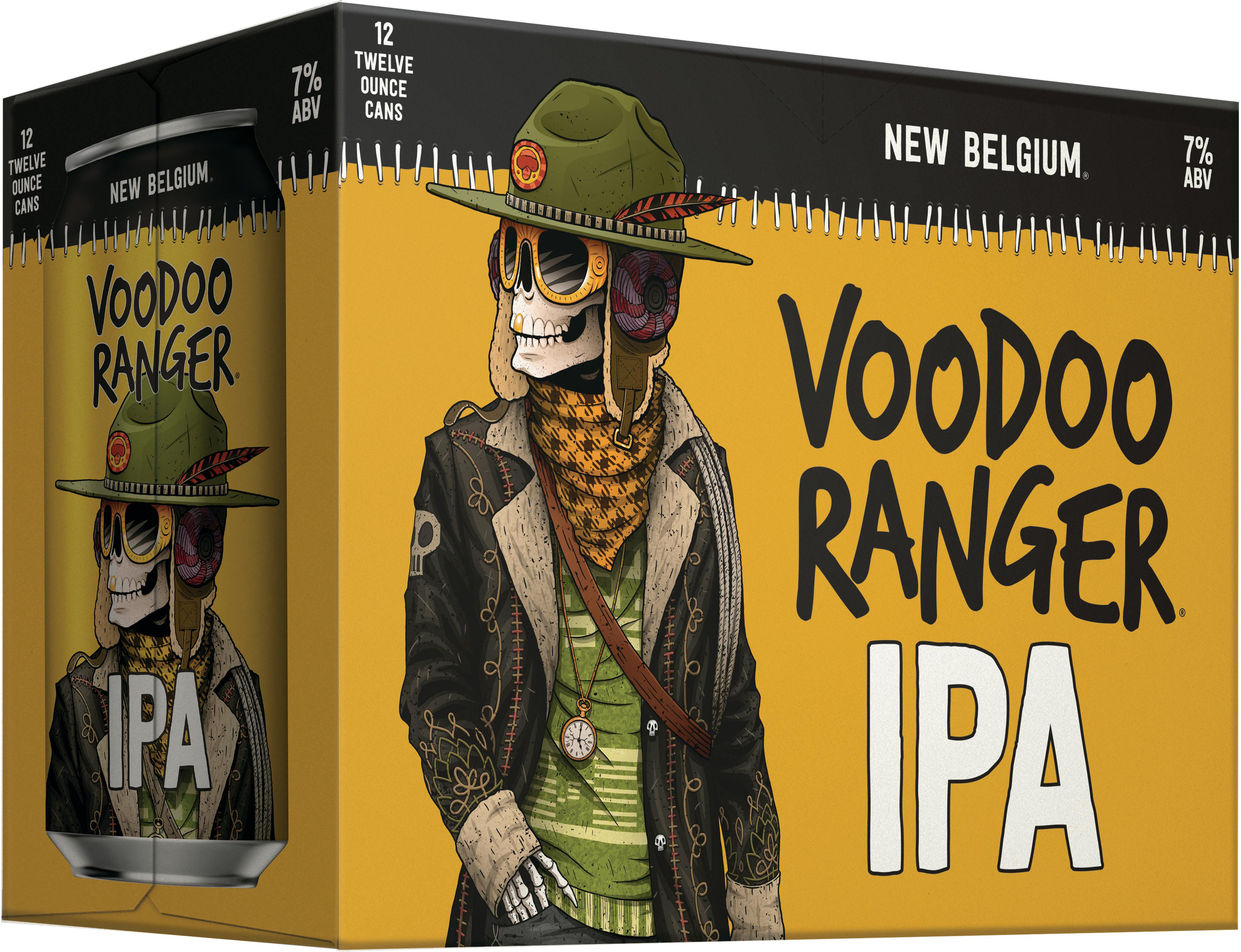 New Belgium Voodoo Ranger IPA 12 pack 12 oz. Can - Petite Cellars