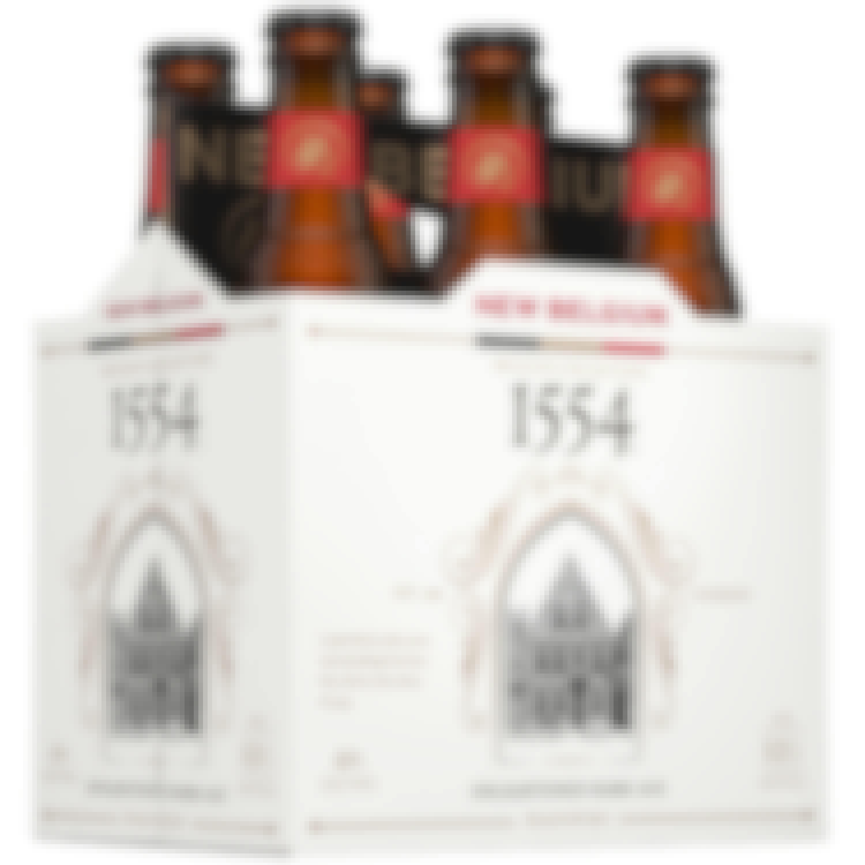 New Belgium 1554 Enlightened Dark Ale 6 pack 12 oz. Bottle