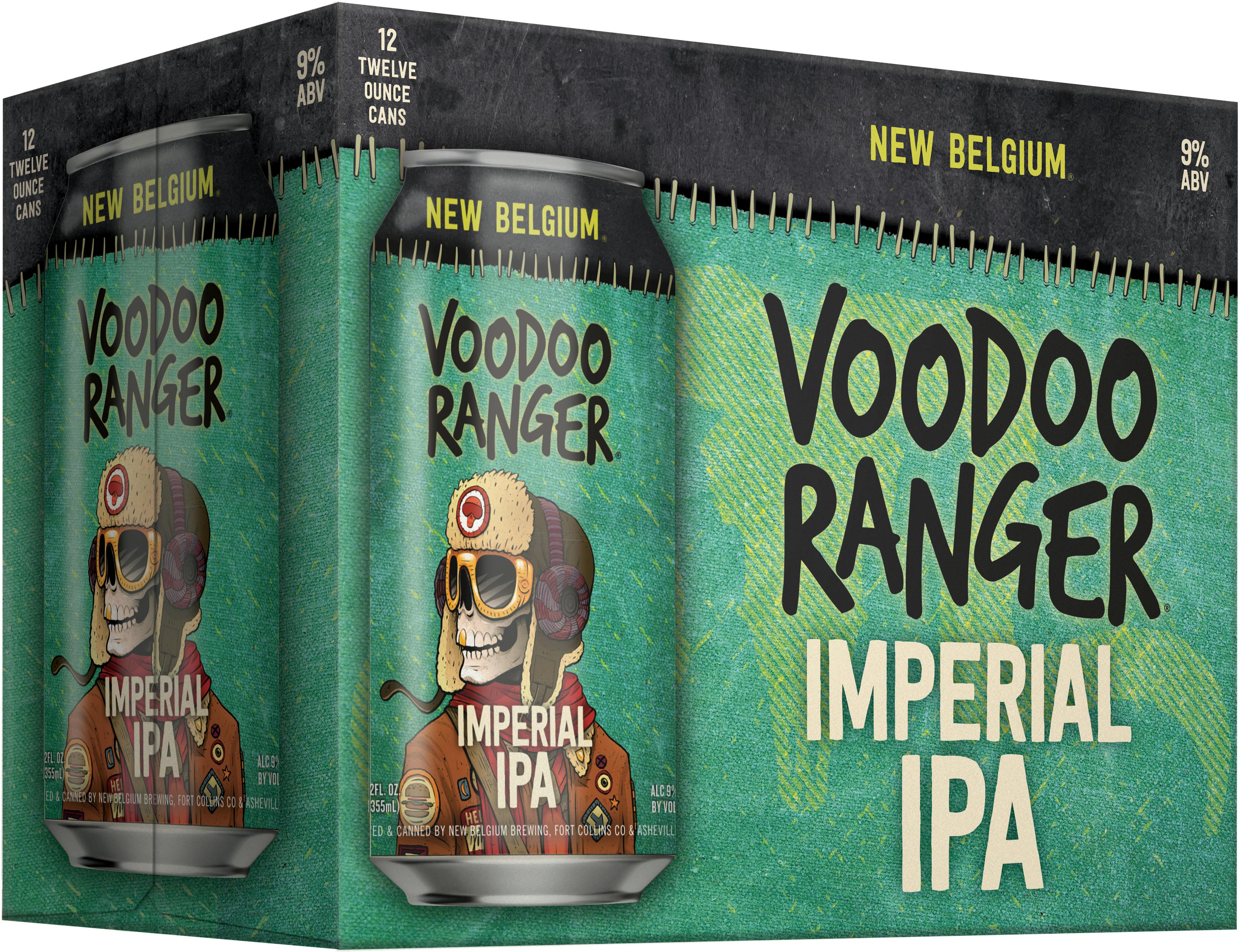 New Belgium Voodoo Ranger Imperial IPA 12 pack 12 oz. Can - Petite Cellars