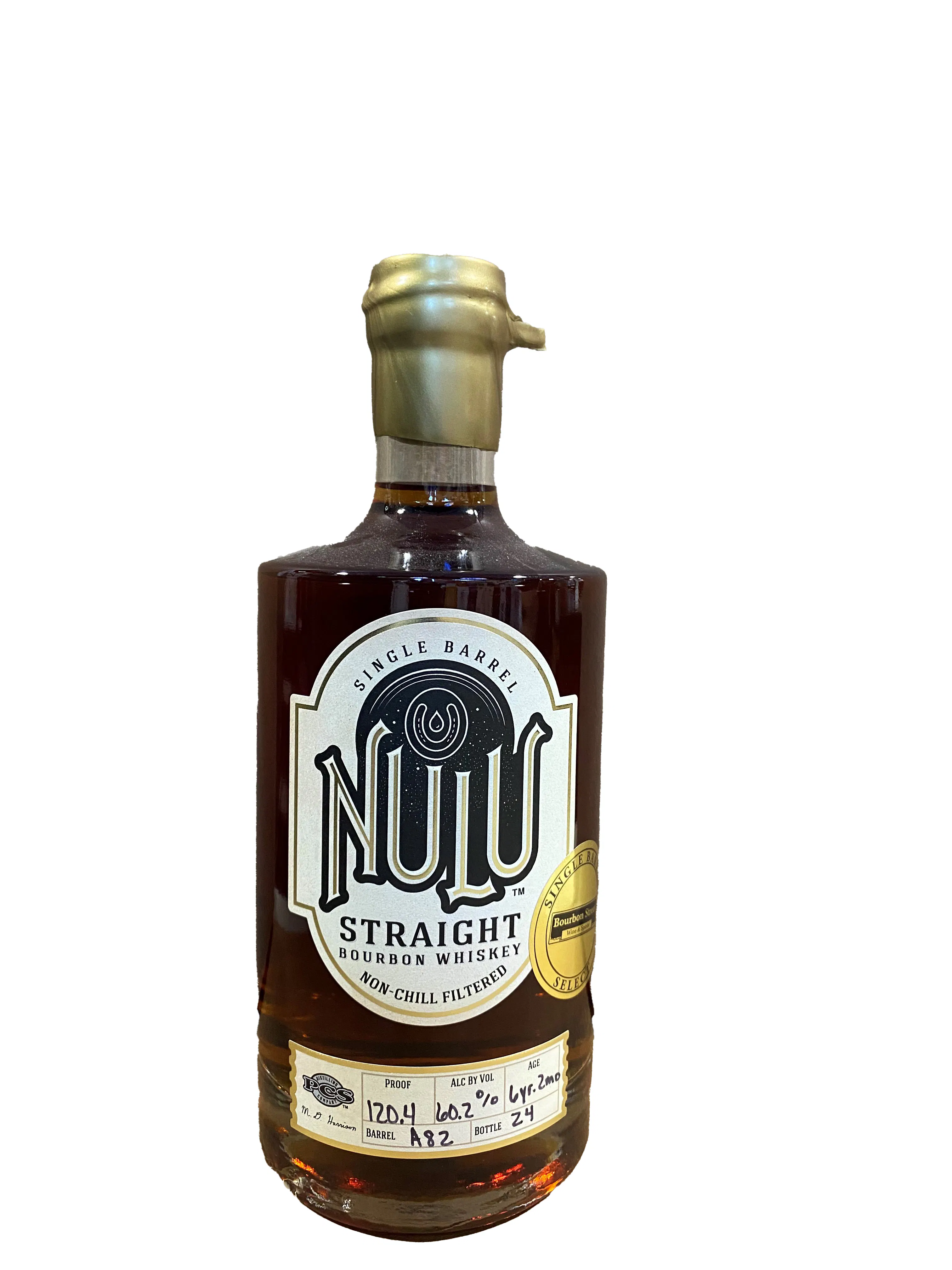 NuLu "Store Pick" Bourbon 6 YR A82 #1 750ml
