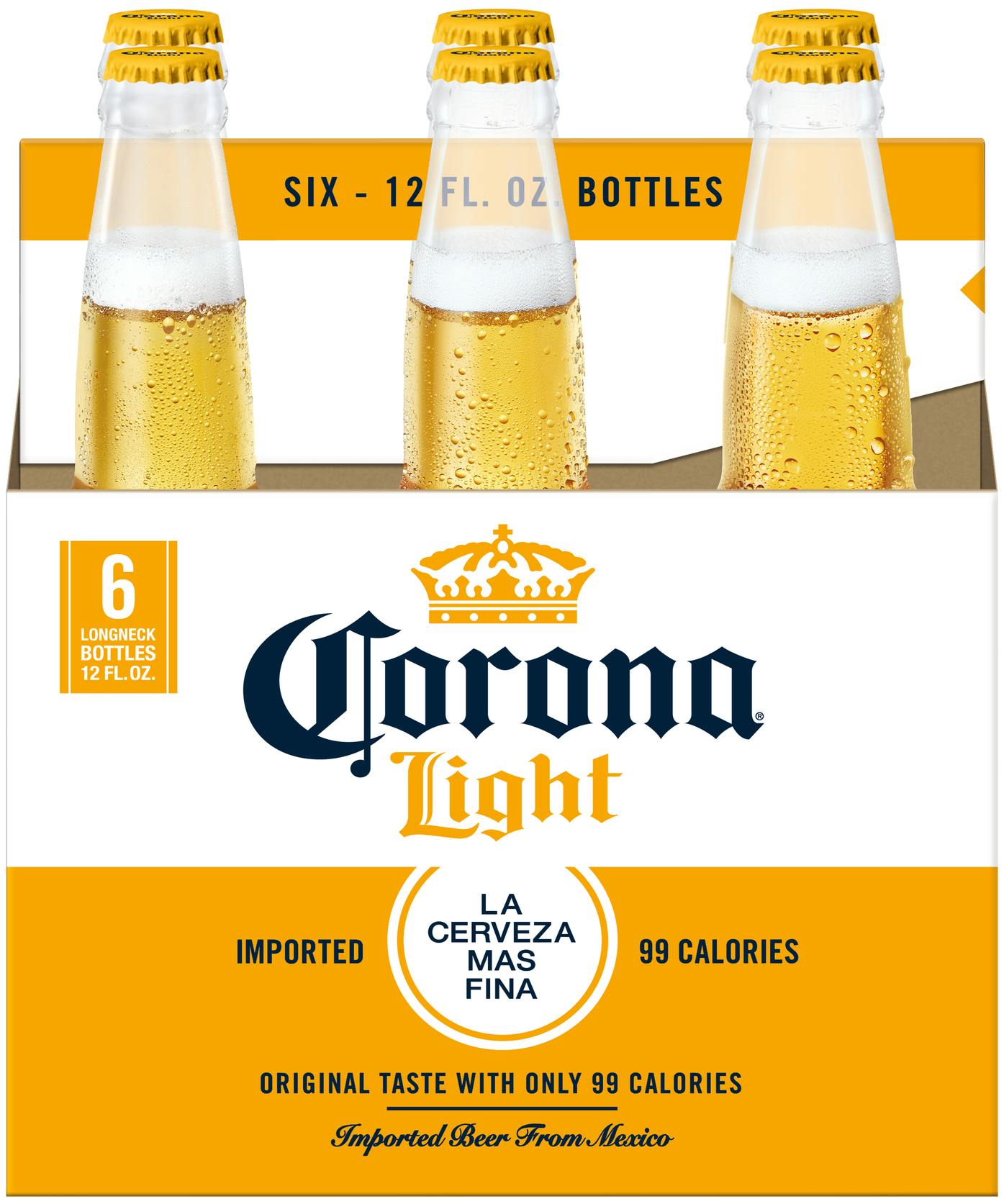 Corona Light 6 pack 12 oz. Bottle - Petite Cellars