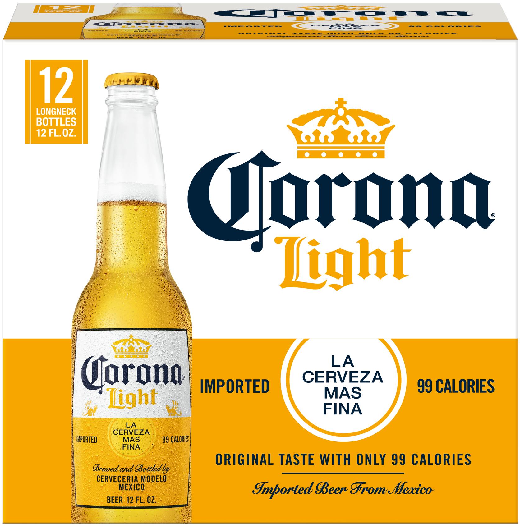 Corona Light 12 pack 355ml Bottle - Buster's Liquors & Wines