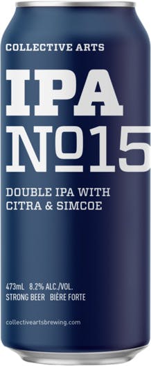 Collective Arts Brewing Collective Project IPA No. 15 4 pack 16 oz. Can 