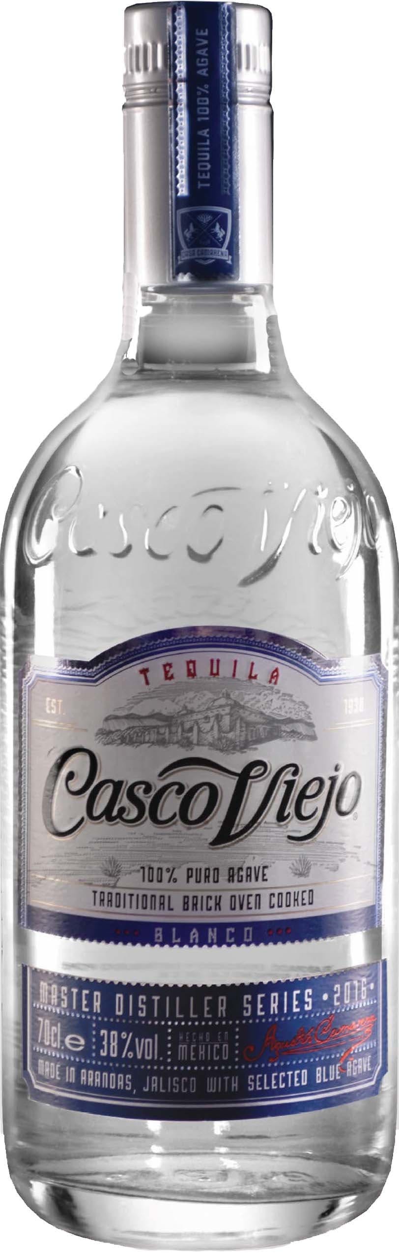 Bottle Casco of 1L Tequila Blanco Lake Viejo - Shop Spring
