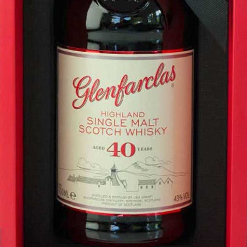 Glenfarclas Single Malt Scotch Whisky 40 year old 750ml Box - Town Liquor