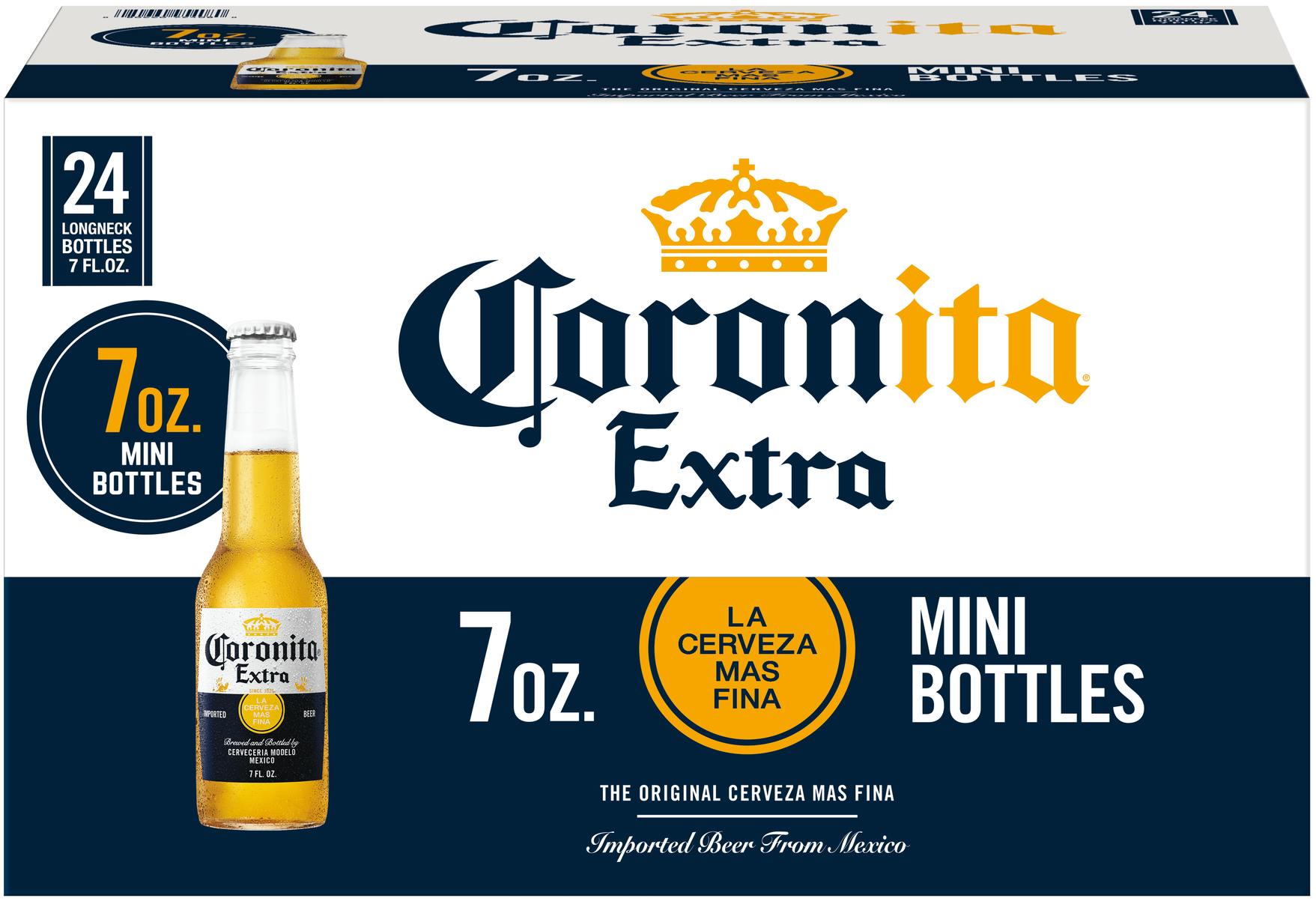 Corona Coronita Extra Case 24 pack 7 oz. Bottle Garden State