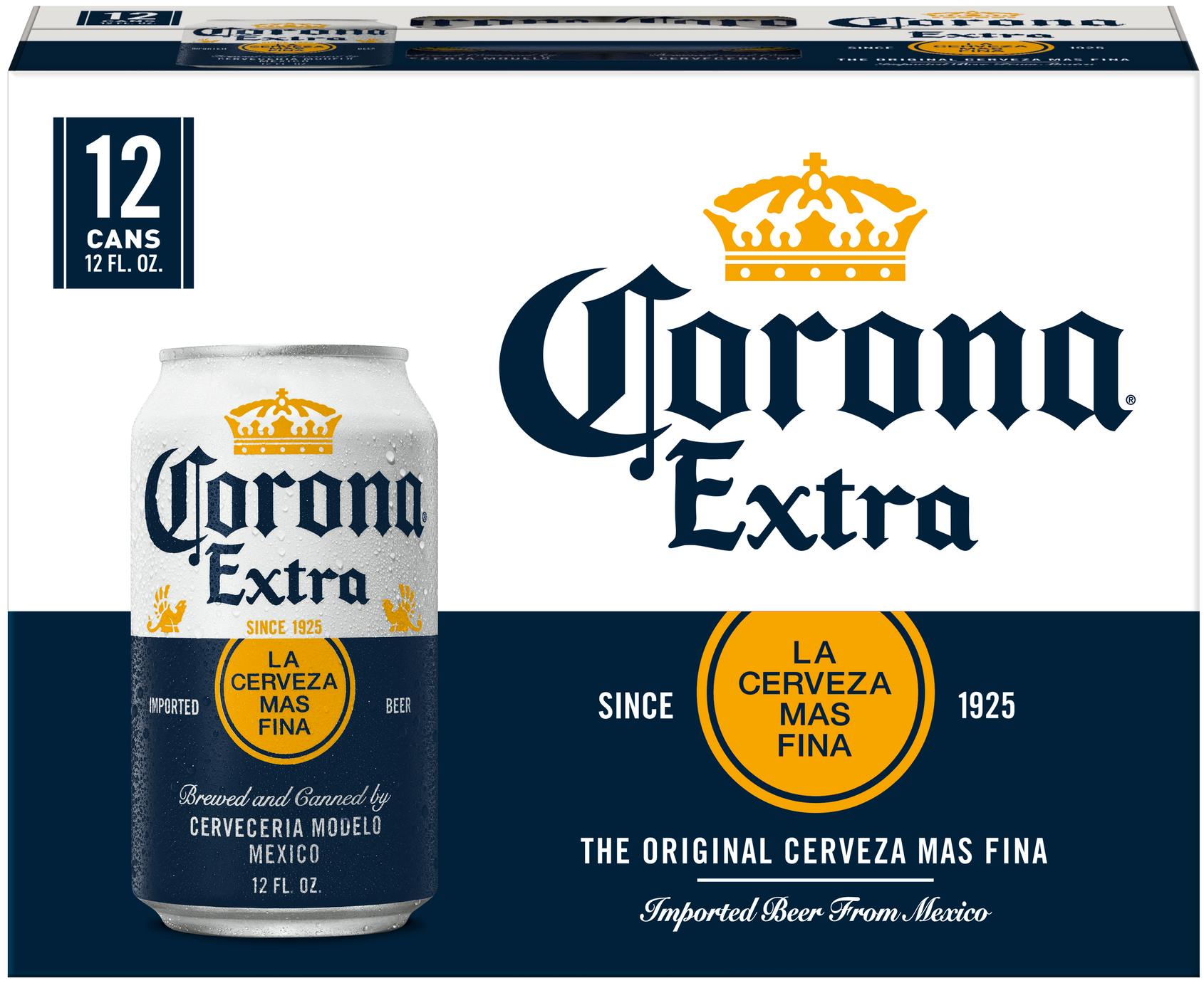 Corona Extra 12 pack 12 oz. Can - Petite Cellars