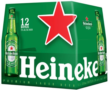 Heineken Lager 12 pack 12 oz. Bottle - Petite Cellars