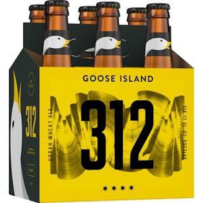 Goose Island 312 Urban Wheat Ale 6 Pack 12 Oz Boss Liquors