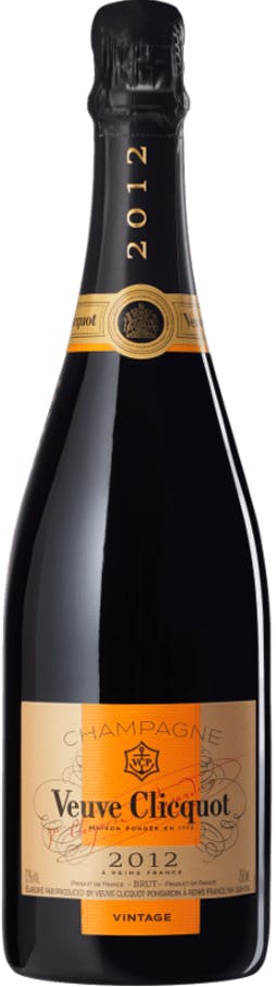 Veuve Clicquot Brut Vintage Gold Label 2012 750ml - Wine & Liquor 