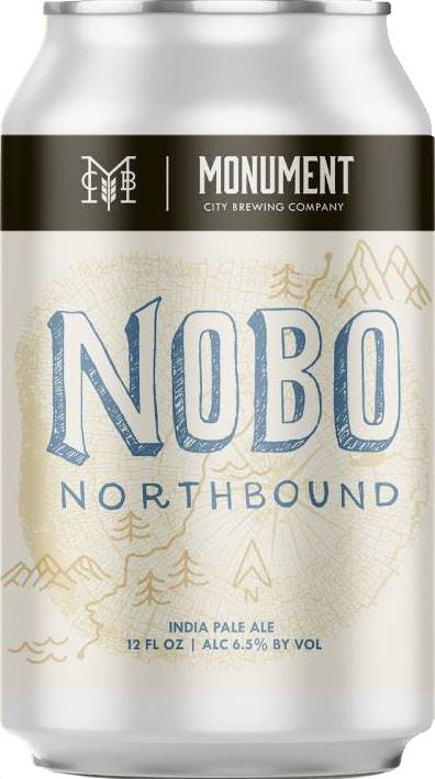 Monument City Brewing NoBo Hazy IPA 4 pack 16 oz. Can - Petite Cellars