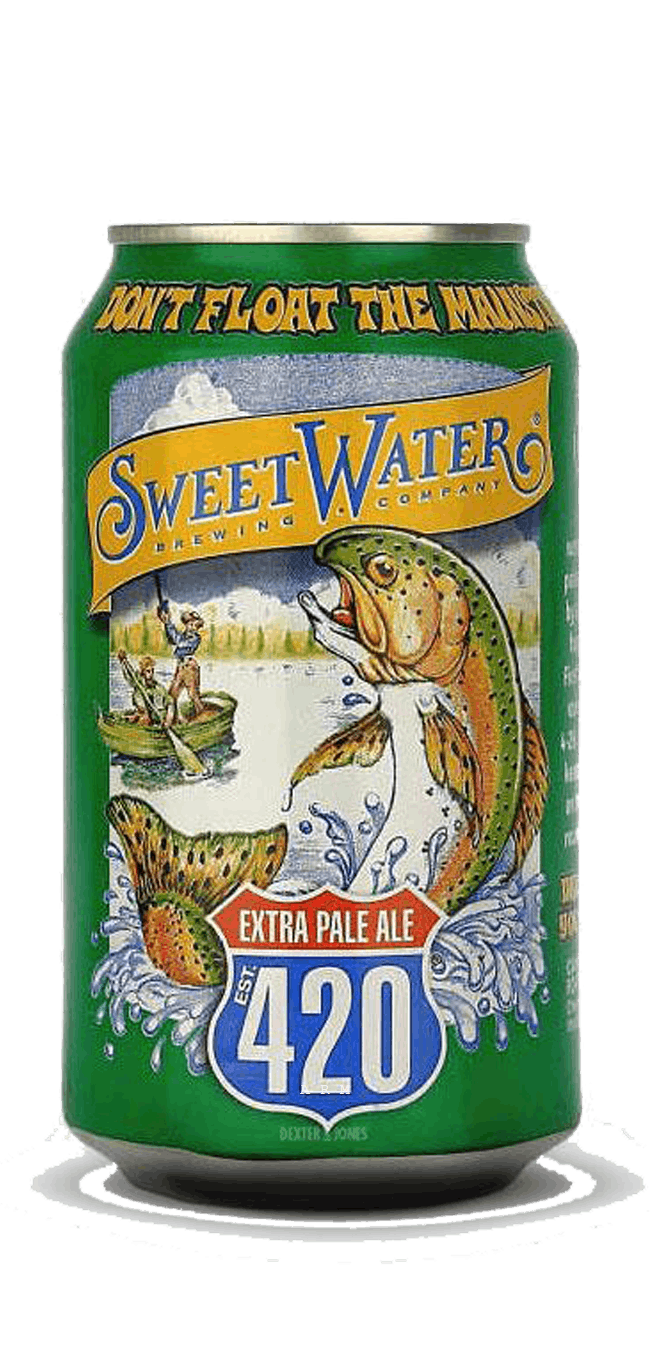 SweetWater Brewing Company Extra Pale Ale 420 6 pack 12 oz. Can