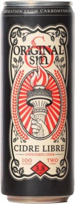 Original Sin Cidre Libre 6 Pack 12 Oz Can Petite Cellars