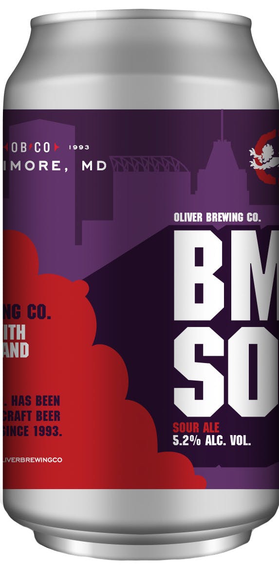 Oliver Brewing Bmore Sour 6 pack 12 oz. Can - Petite Cellars