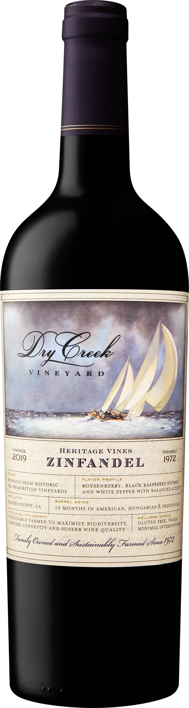 Dry Creek Heritage Vines Zinfandel 2019 750ml Vine Republic