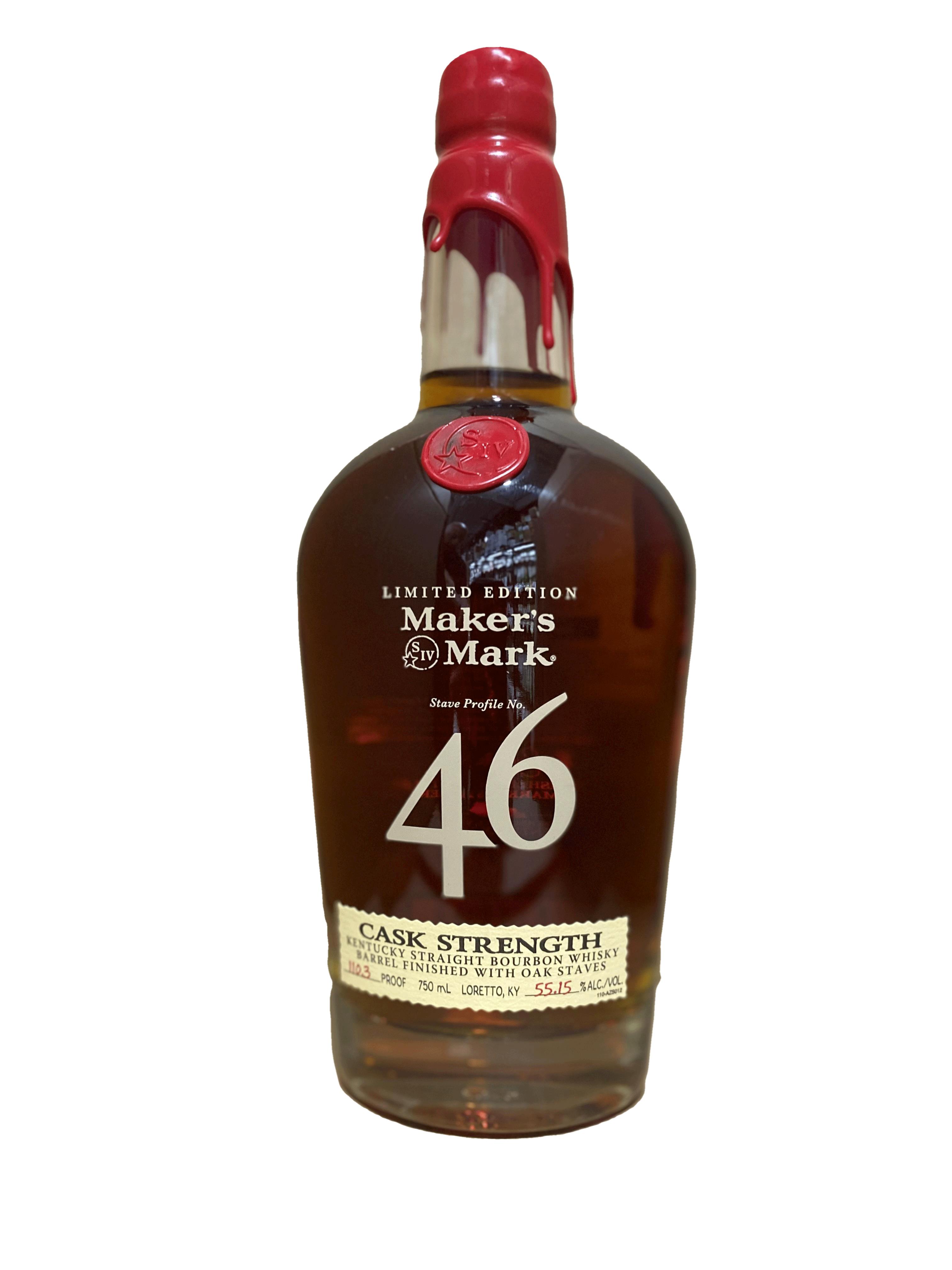 Maker's Mark 46 Cask Strength Bourbon - 750 ML | Whiskey