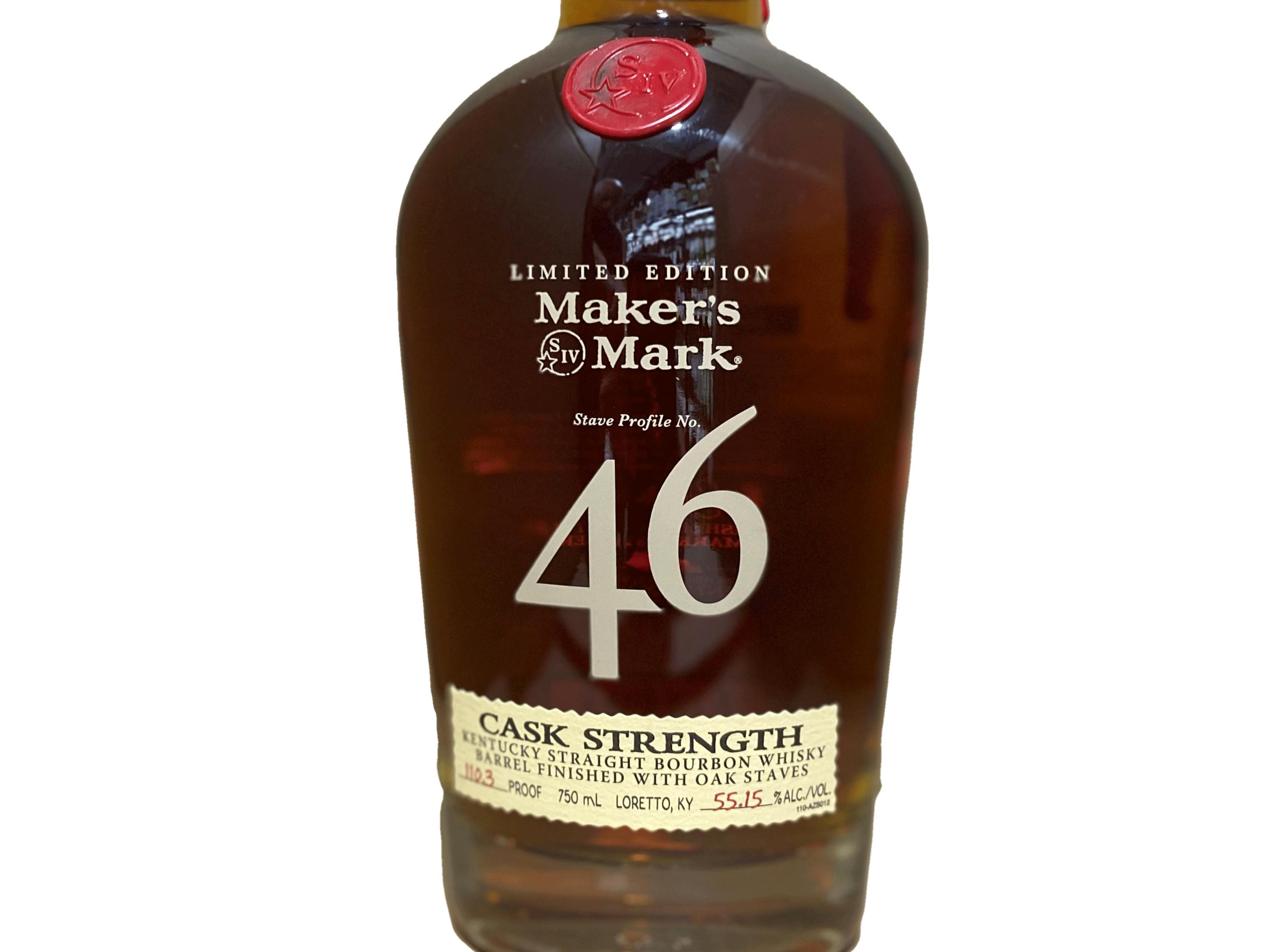 Maker's Mark 46 Cask Strength Bourbon Limited Edition 750ml Maker's Mark 46 Cask Strength Bourbon Limited Edition 750ml