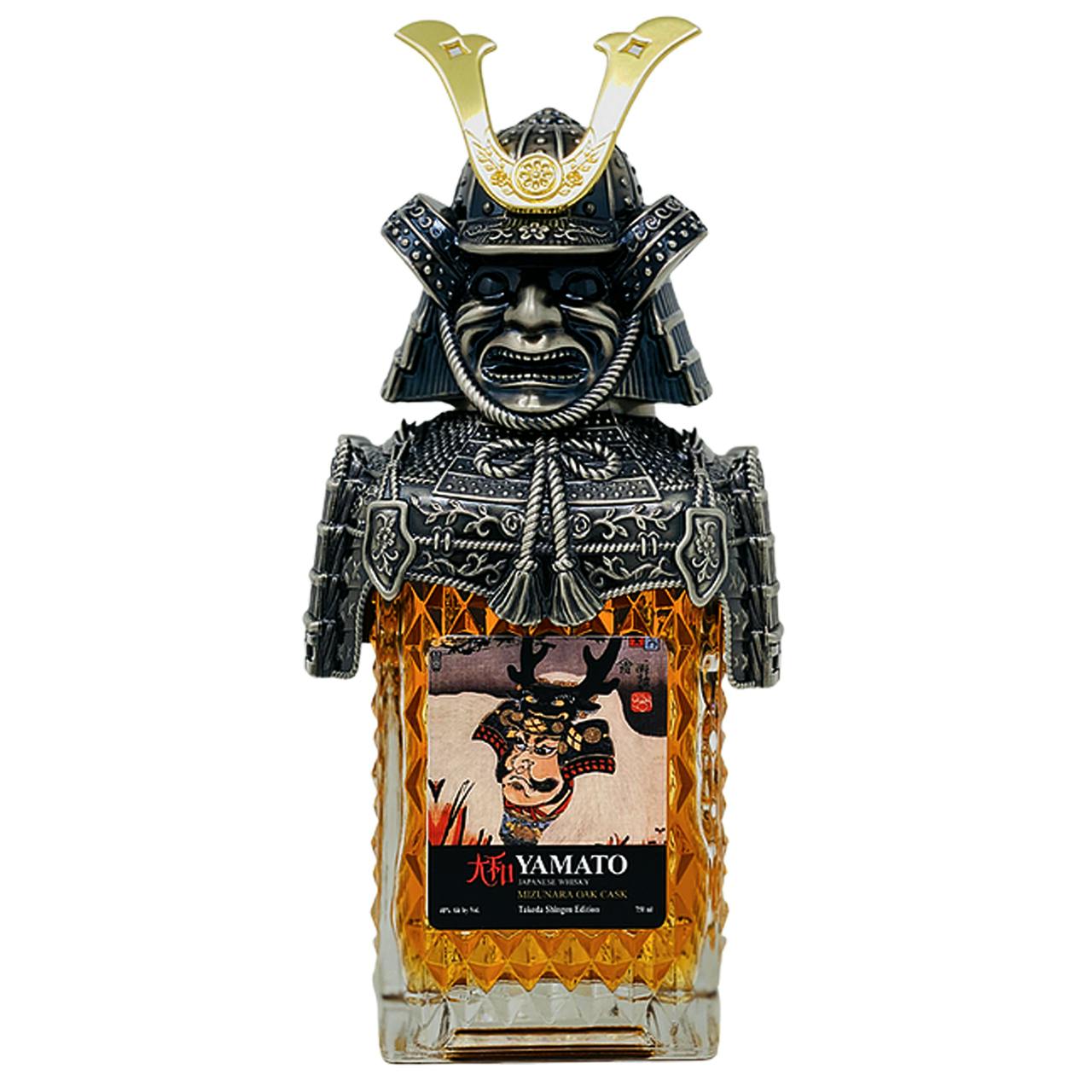 Yamato Takeda Shingen Armor Edition Mizunara Japanese Oak Cask Whisky 8  year old