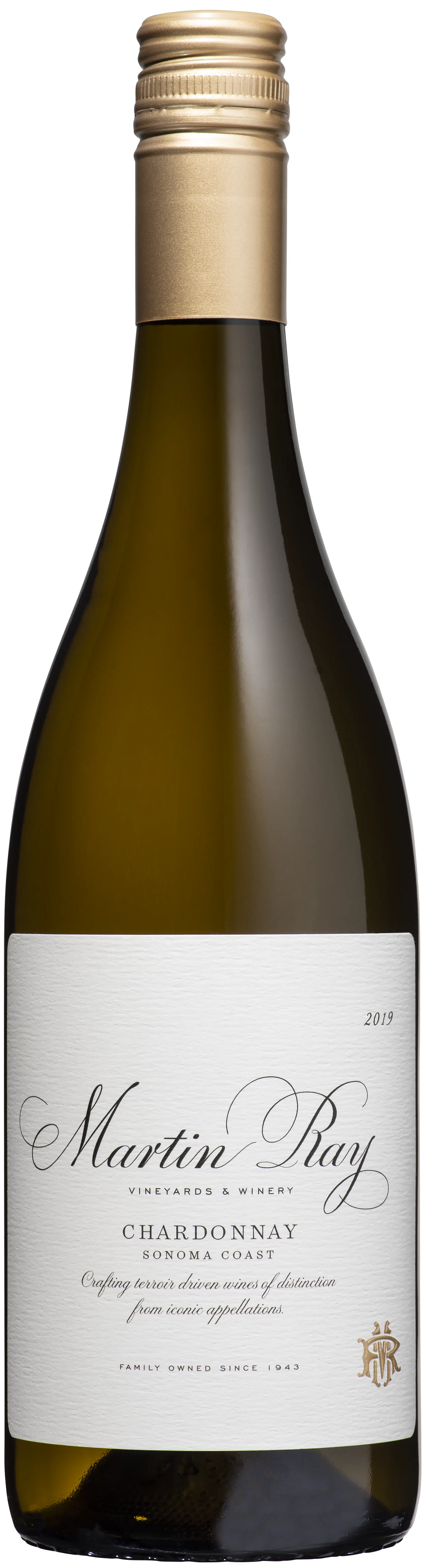 Martin ray winery Chardonnay russian river Valley glass 750ml (729722001897)