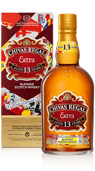 Blended Scotch Whisky The Chivas Extra 13 ans American Rye Finish - La Cave  Saint-Vincent
