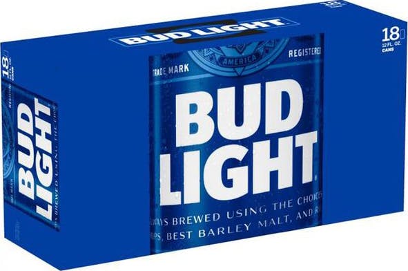 Bud Light Beer 20 pack 16 oz. Bottle - Argonaut Wine & Liquor
