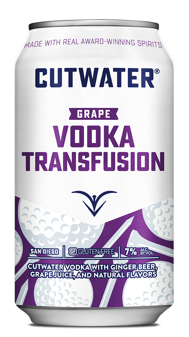 Cutwater Spirits Grape Vodka Transfusion 4 pack 12 oz. Buster's