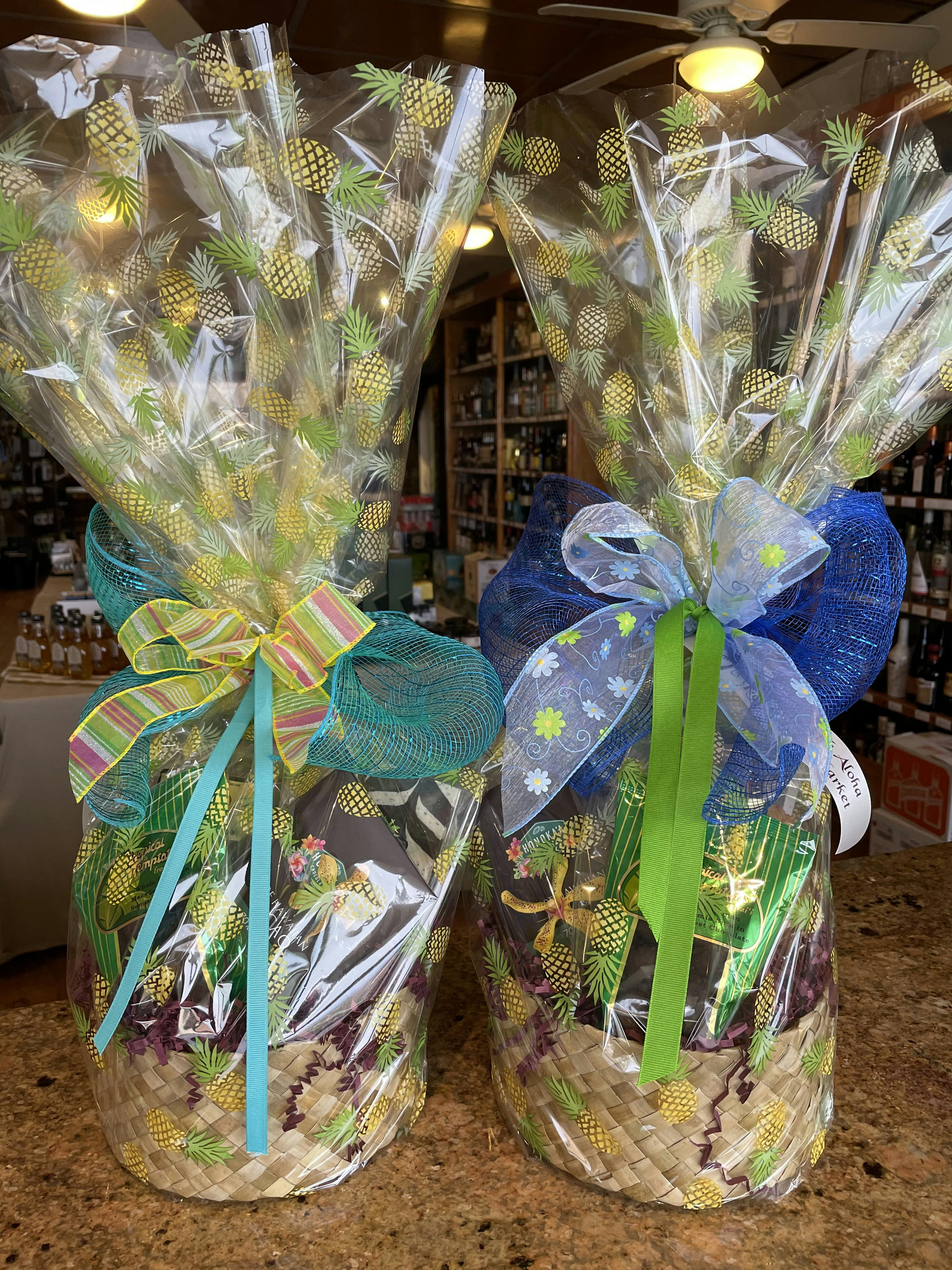 Kona Wine Market Big Island Treats Gift Basket Kona Wine Market