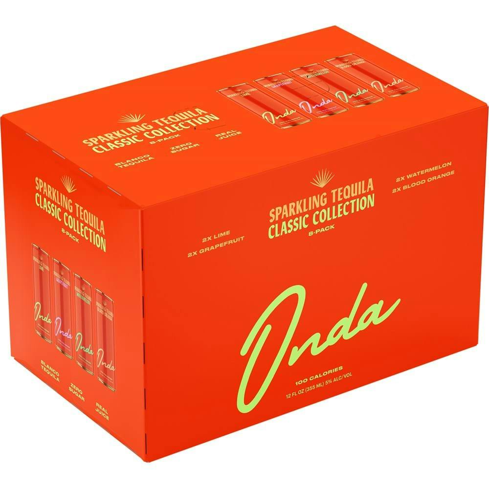 Onda Sparkling Classic Collection Variety Pack 8 pack 12 oz. Buster's Liquors & Wines