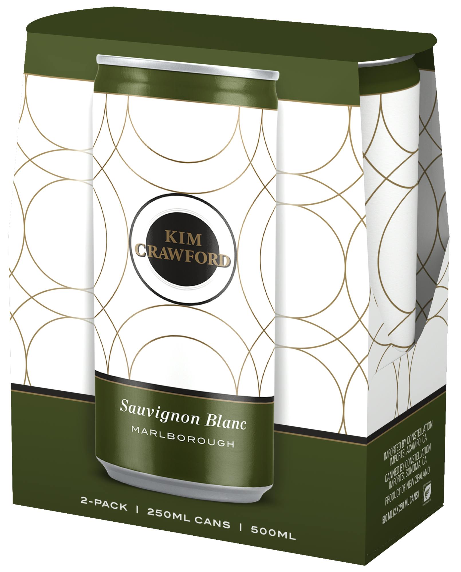 Kim Crawford Sauvignon Blanc 2 pack 500ml Can The Wine Guy