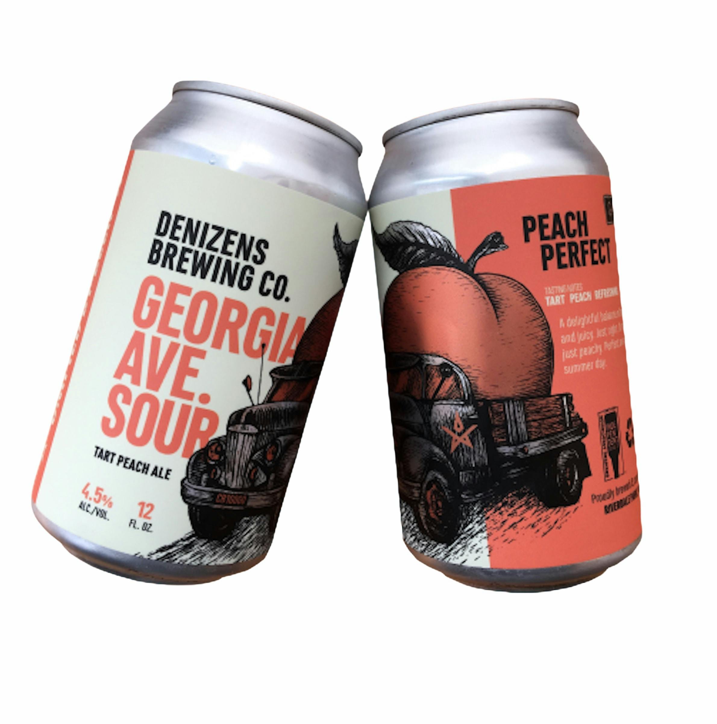 Denizens Brewing Company Georgia Ave Sour 6 pack 12 oz. Can - Petite Cellars