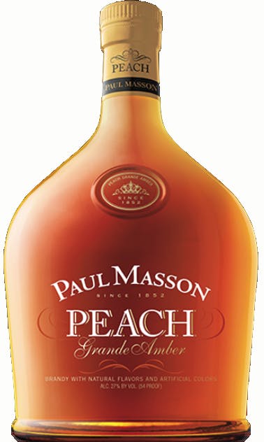 Paul Masson Peach Brandy Argonaut Wine Liquor
