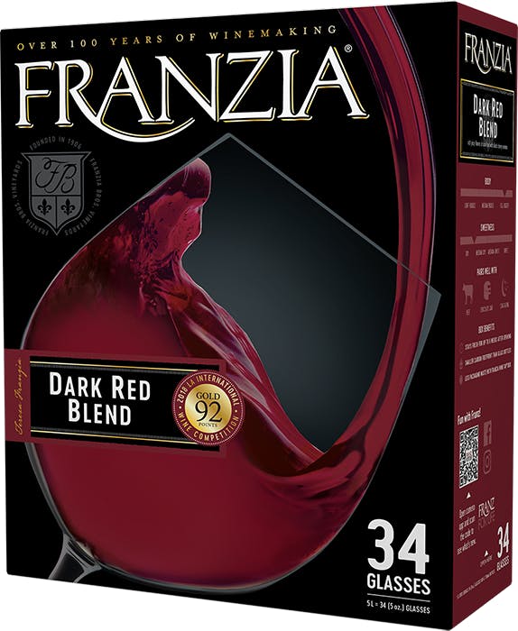 Franzia Dark Red Blend 5L Box Yankee Spirits