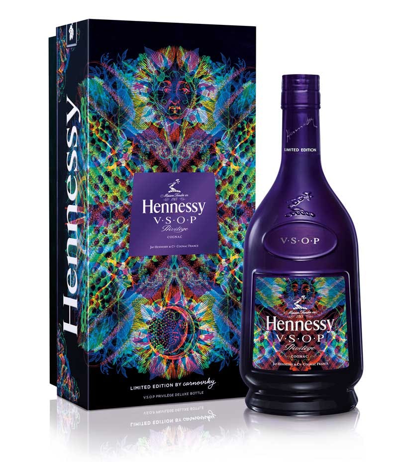 Hennessy VSOP Privilege cognac limited edition by Carnovsky 2016 750ml