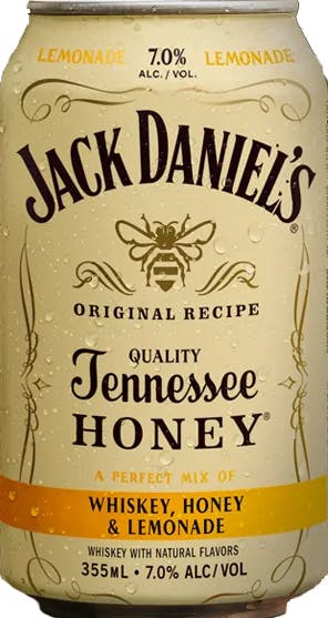 Jack Daniel's Can Cocktails Whiskey, Honey & Lemonade 4 pack 355ml - The  Wine Guy