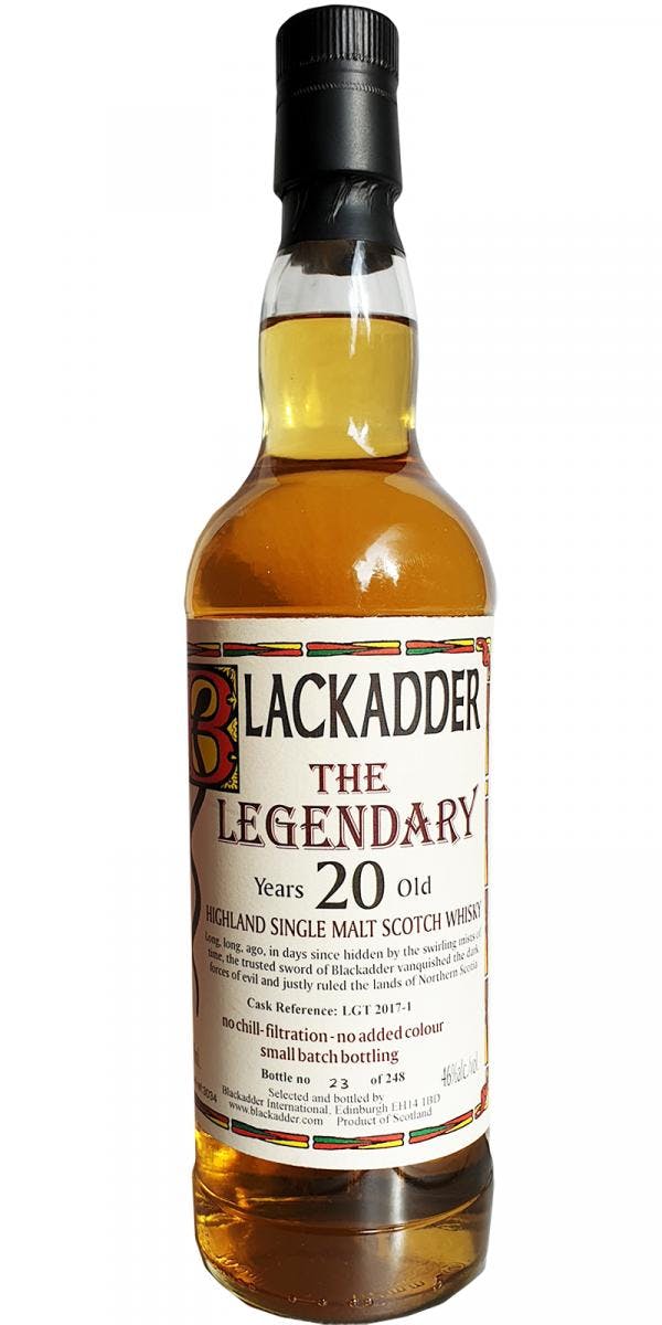 Blackadder The Legendary 20 year old 750ml - Petite Cellars