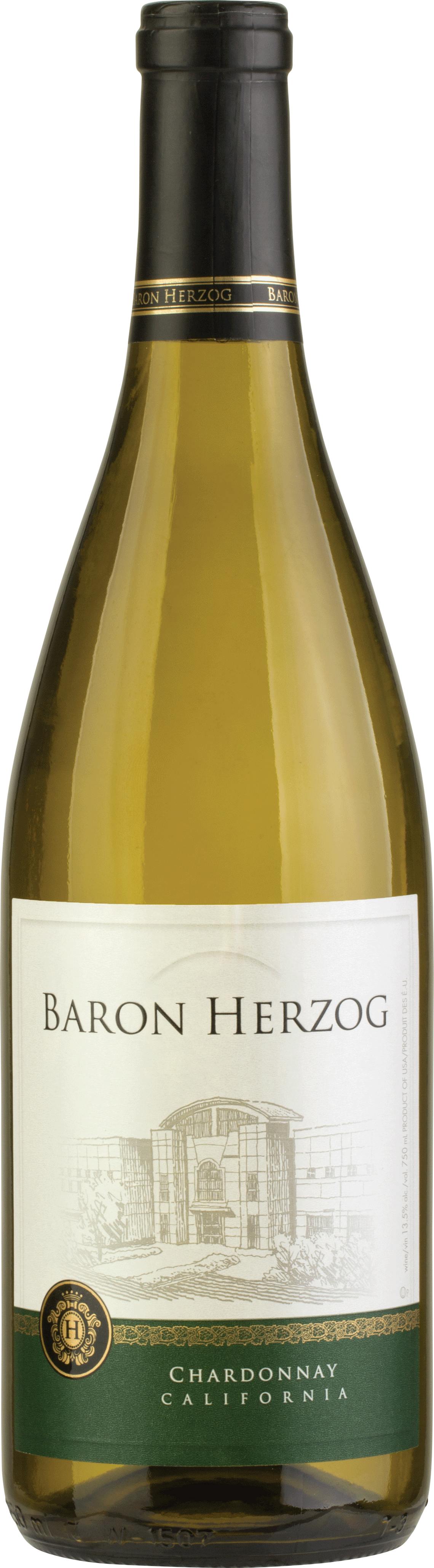 Herzog Wine Cellars Baron Herzog Chardonnay 2019 750ml - Buster's ...