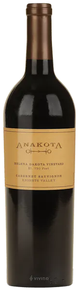 ANAKOTA CABERNET SAUVIGNON HELENA DAKOTA VINEYARD 2021 750ML 2021