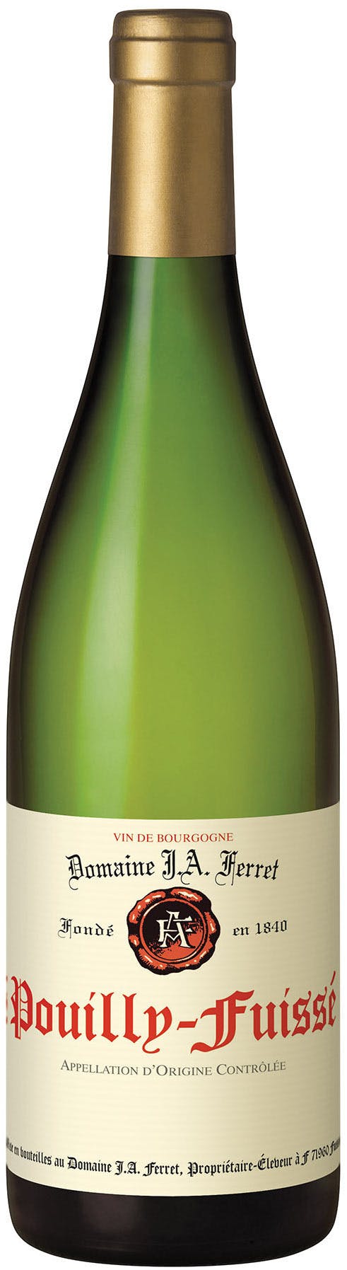 J.A. Ferret Pouilly Fuisse 2019 750ml - Liquors Inc.