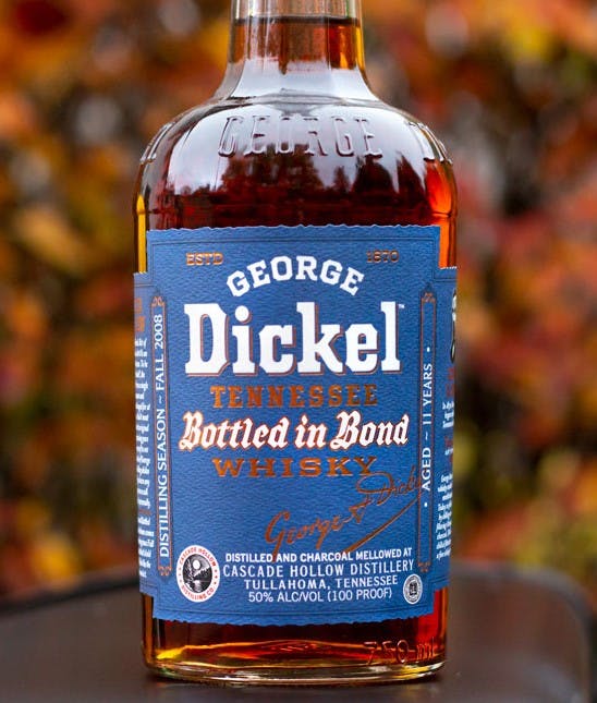 George Dickel Bottled In Bond 11 year old 750ml - Bottle Shop ...
