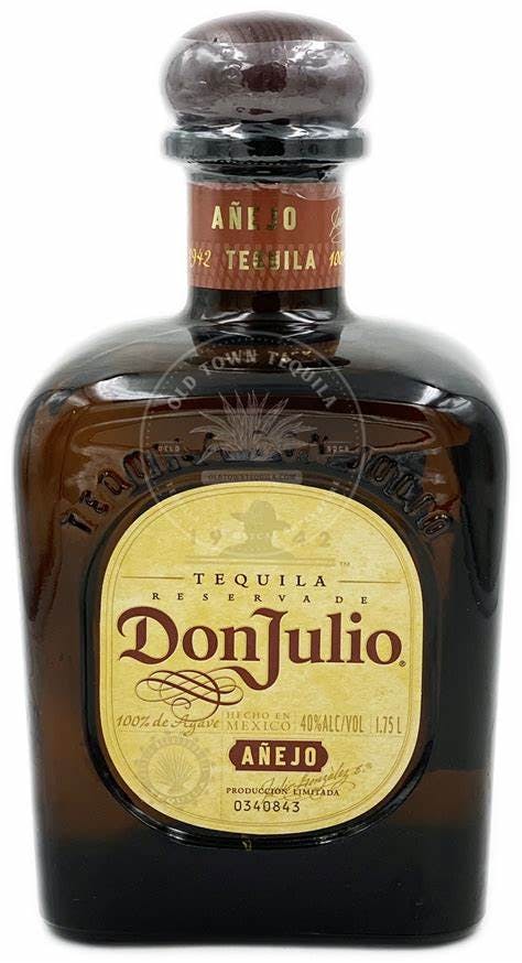 One Don Julio 1942 Tequila Drinking Rocks Glass or Tall 
